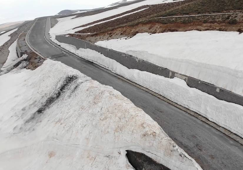 Mayıs bitti ama kar kalınlığı 5 metre. Görenler şaştı kaldı - Resim: 5
